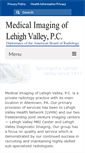 Mobile Screenshot of lehighvalleyradiologist.com